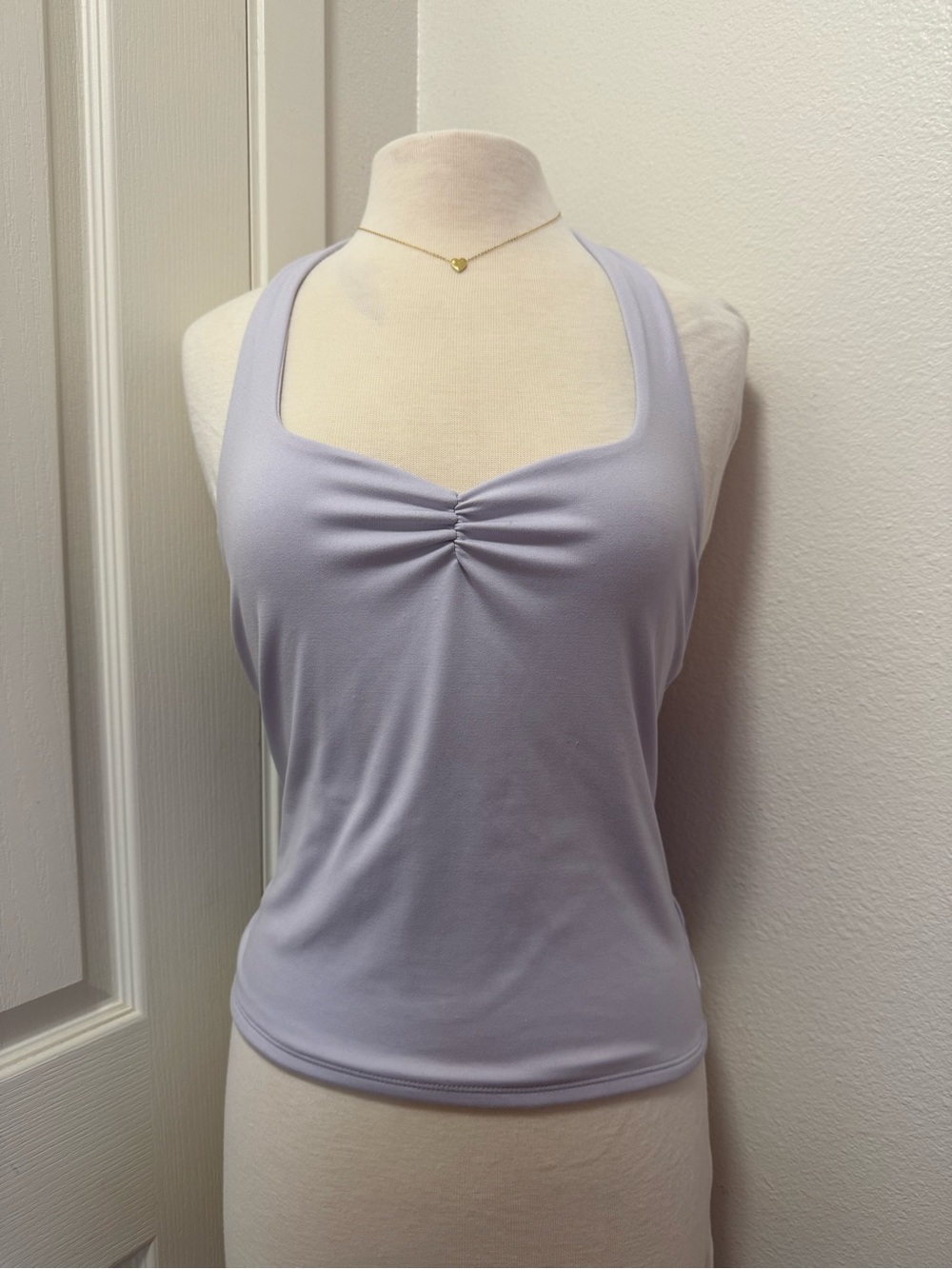 Women's Light Lavender Halter Tank Top